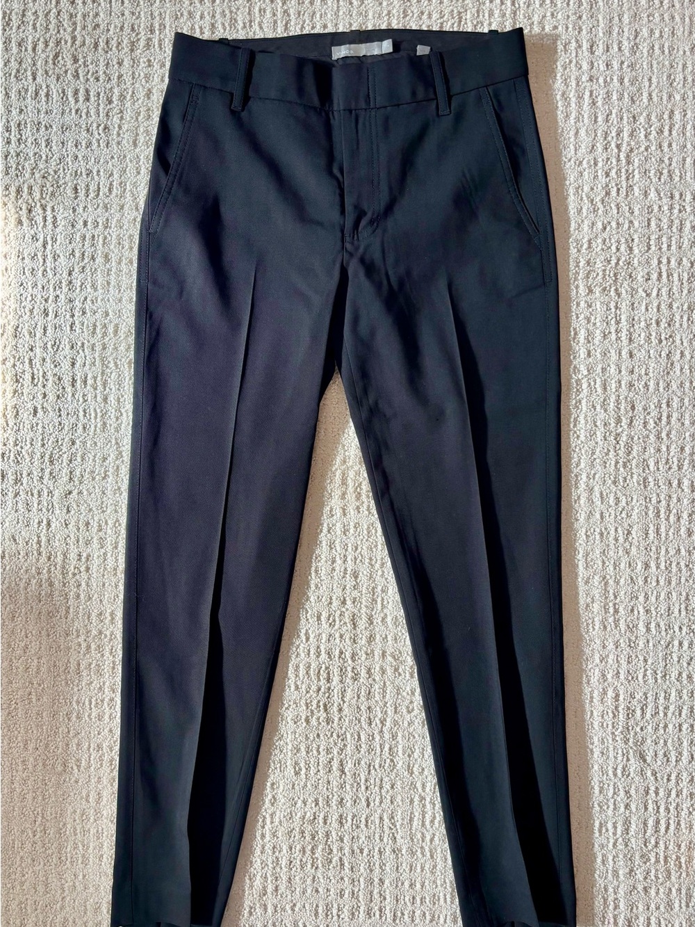 Black Vince Women’s Wool Dress Pants - Classic Tailored Fit